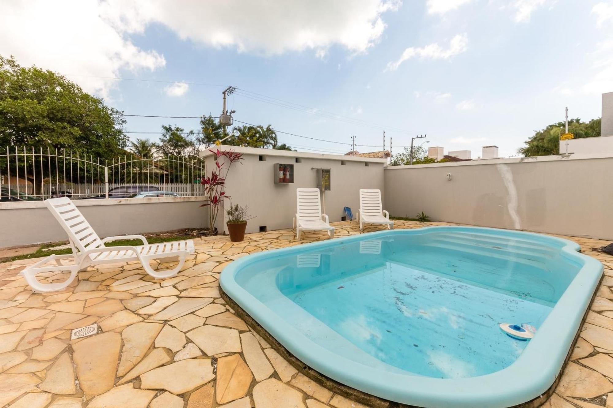 דירות Florianópolis Belo Apto C/ Piscina Em Jurere 800M Do Mar Chr101 מראה חיצוני תמונה