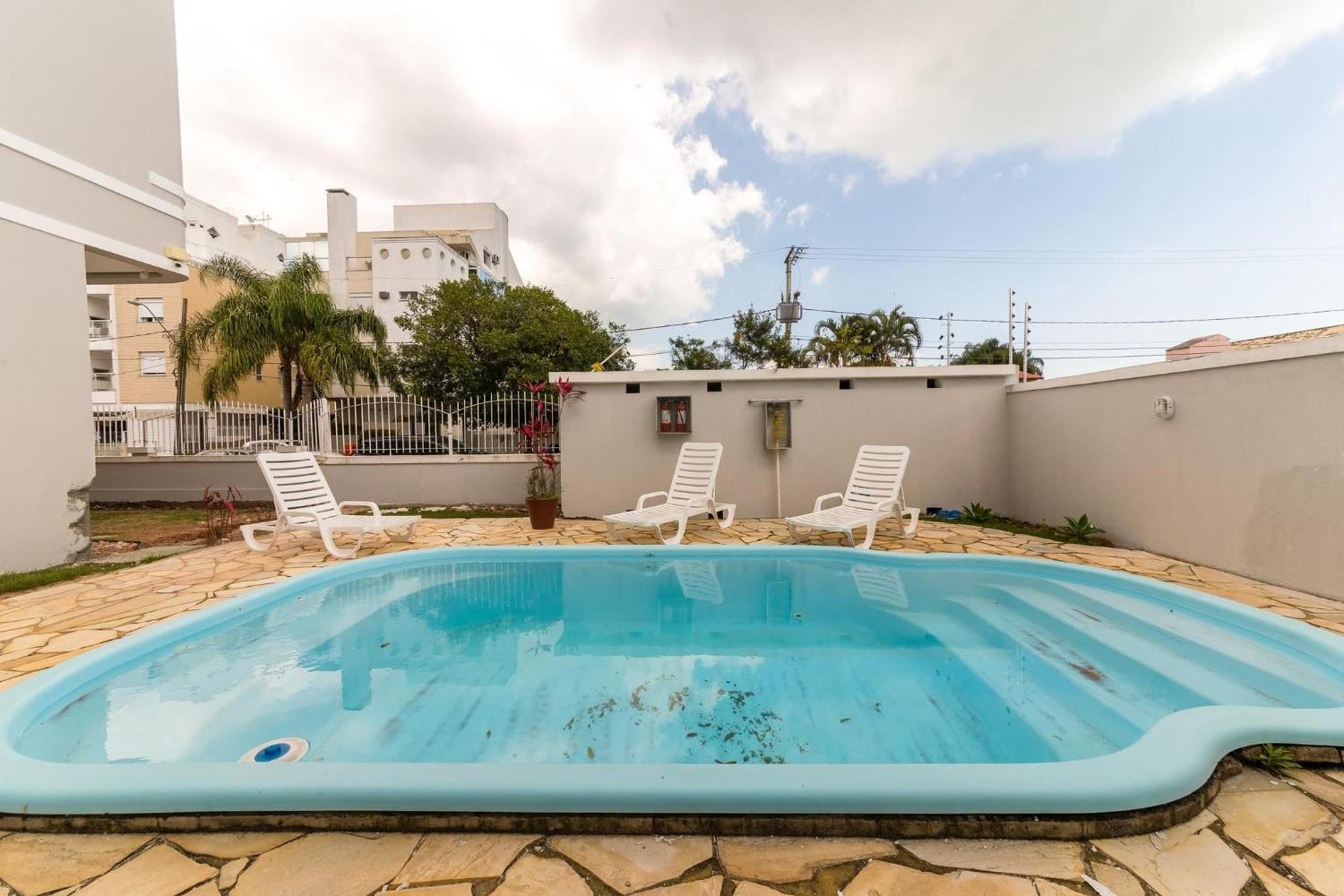 דירות Florianópolis Belo Apto C/ Piscina Em Jurere 800M Do Mar Chr101 מראה חיצוני תמונה